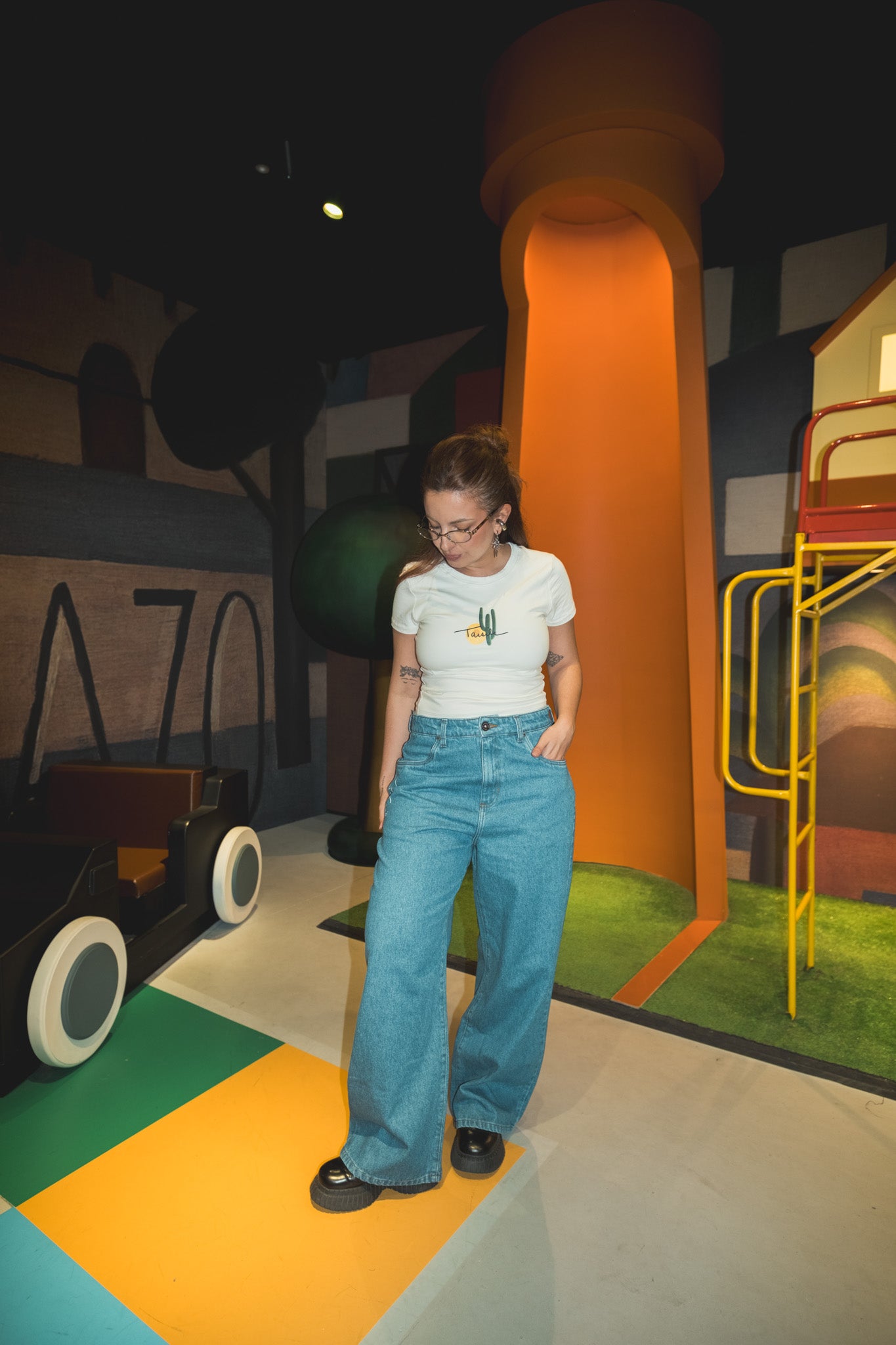 baby tee cacto collab tarsila do amaral