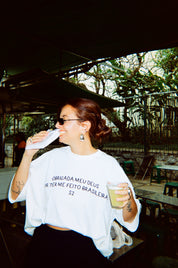 camisetão obrigada meu deus