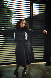 saia midi balonê garoa