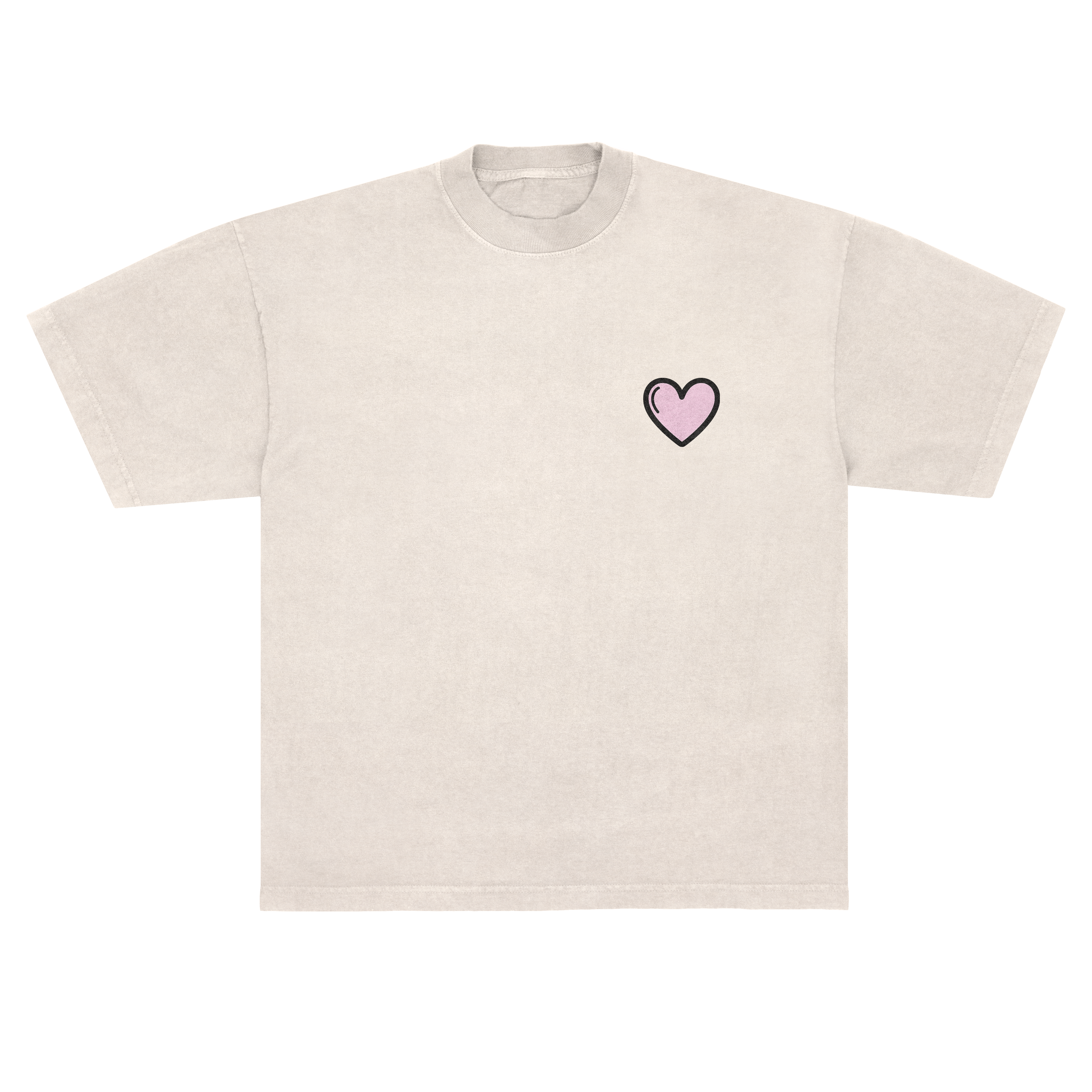 camisetão namorados LUV | camiseta oversized 100% algodão