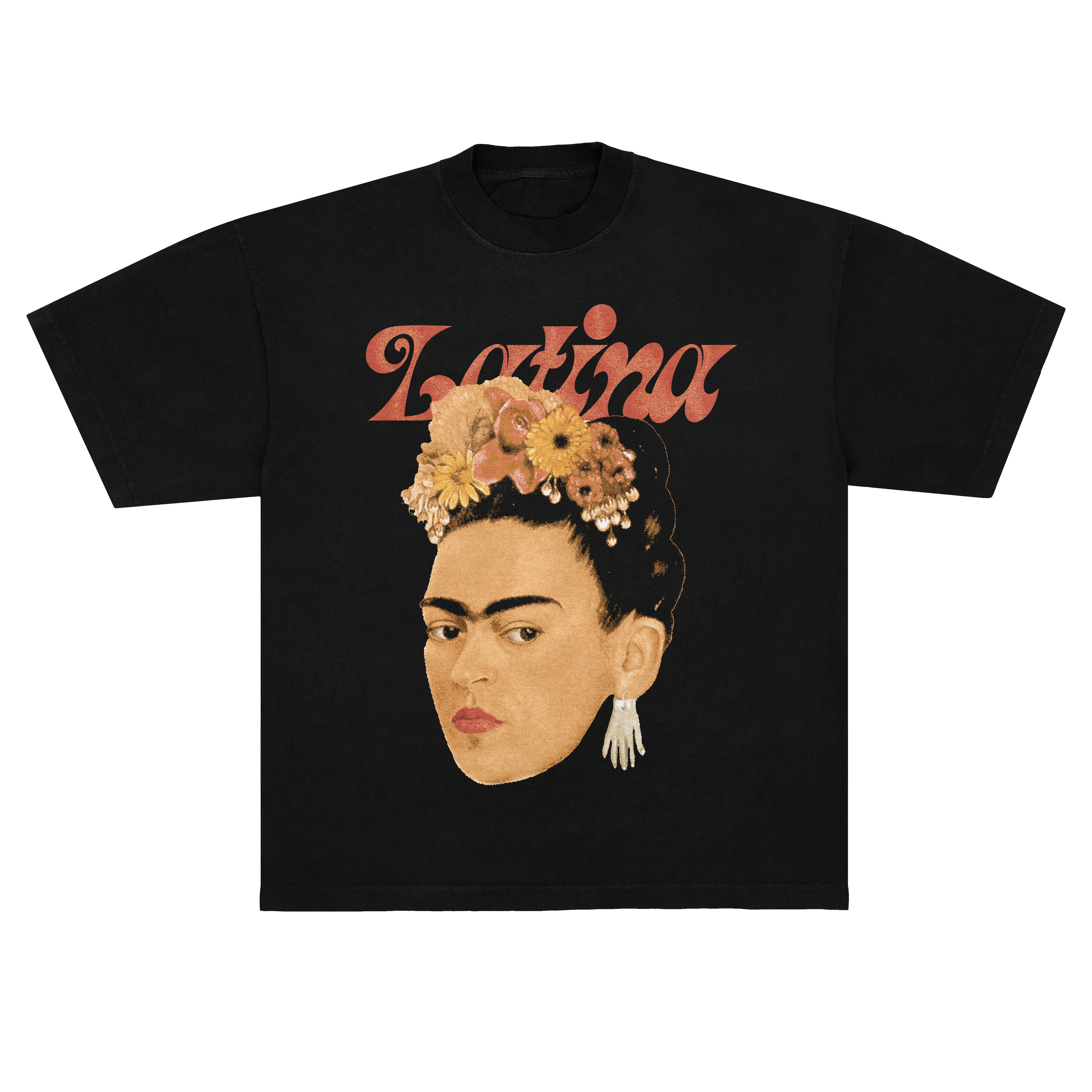 camisetão latina collab frida & lela