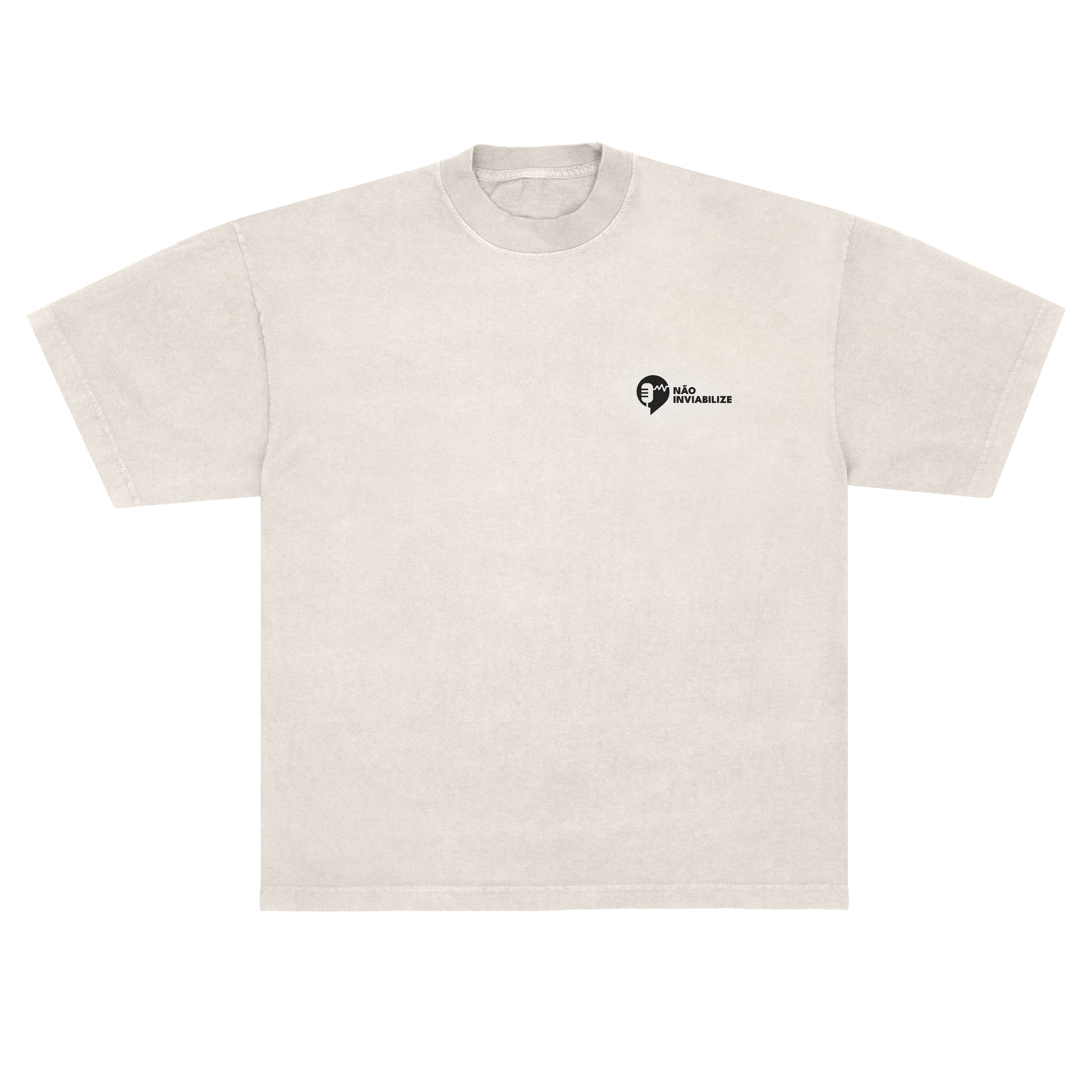 camisetão oversized coentro nenê collab não inviabilize