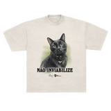 camisetão oversized coentro nenê collab não inviabilize estampa frente