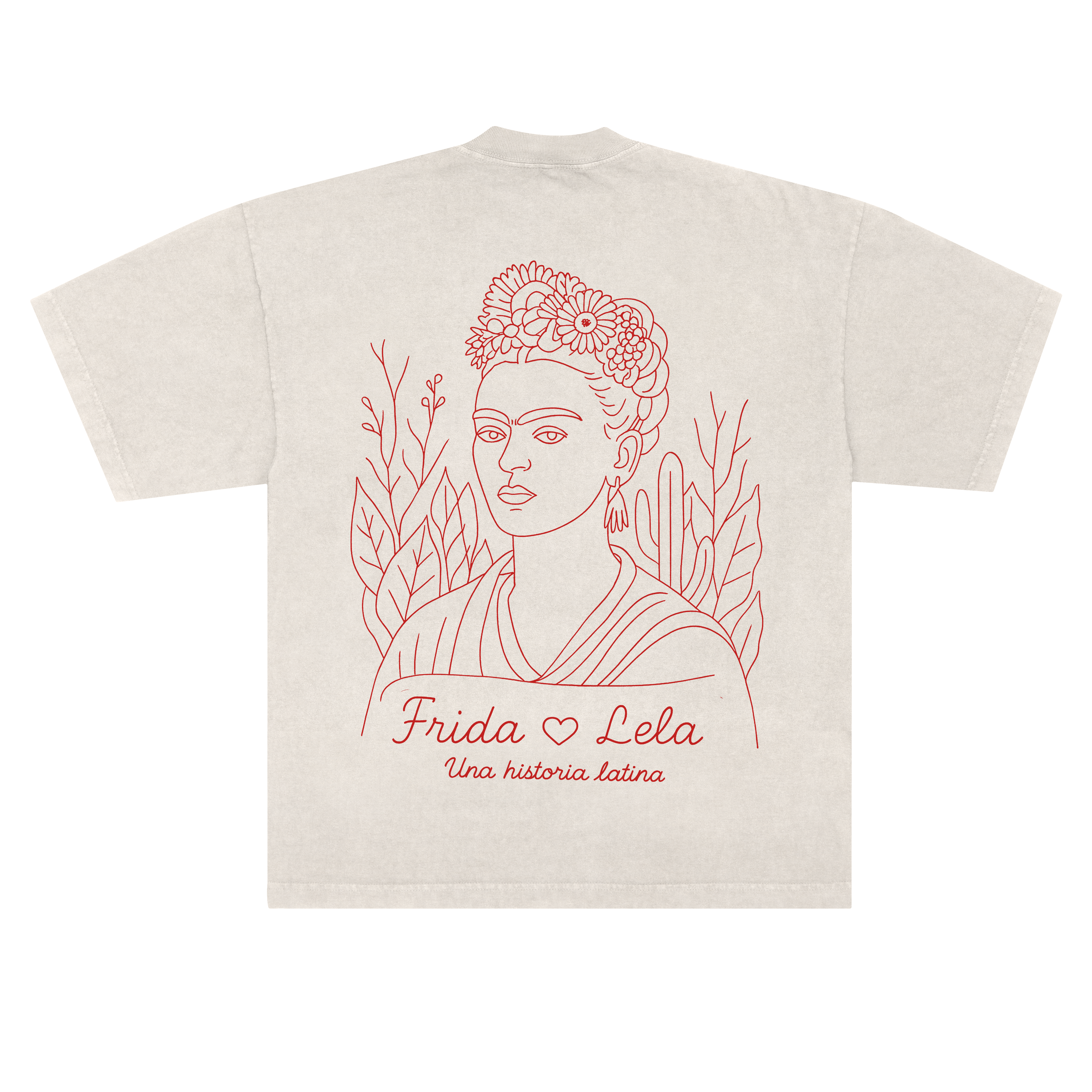 camisetão sobrancelha collab frida & lela