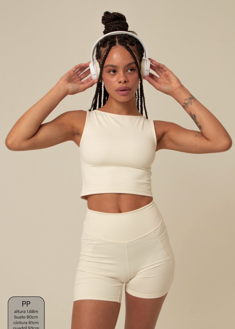 short compress gym babe | short fitness com bolsos