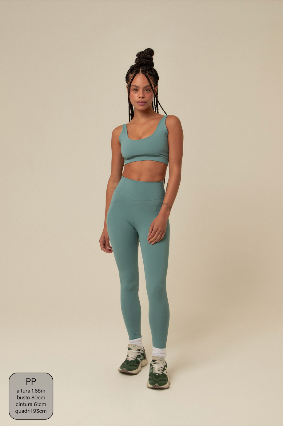 legging compress gym babe | legging fitness com bolsos