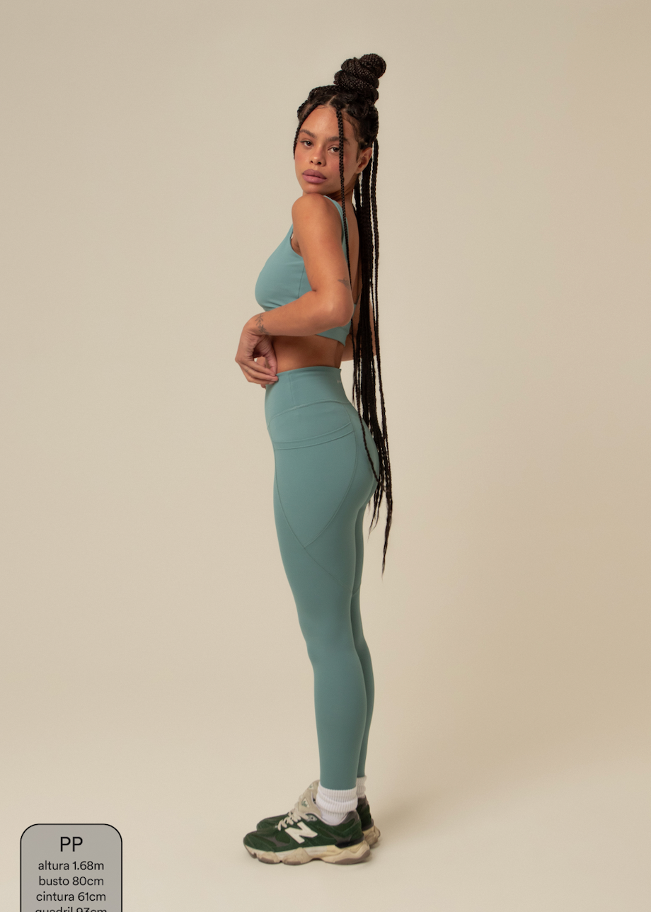 legging compress gym babe | legging fitness com bolsos