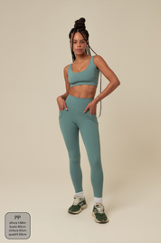 legging compress gym babe | legging fitness com bolsos