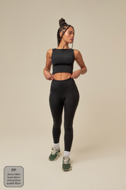 legging compress gym babe | legging fitness com bolsos