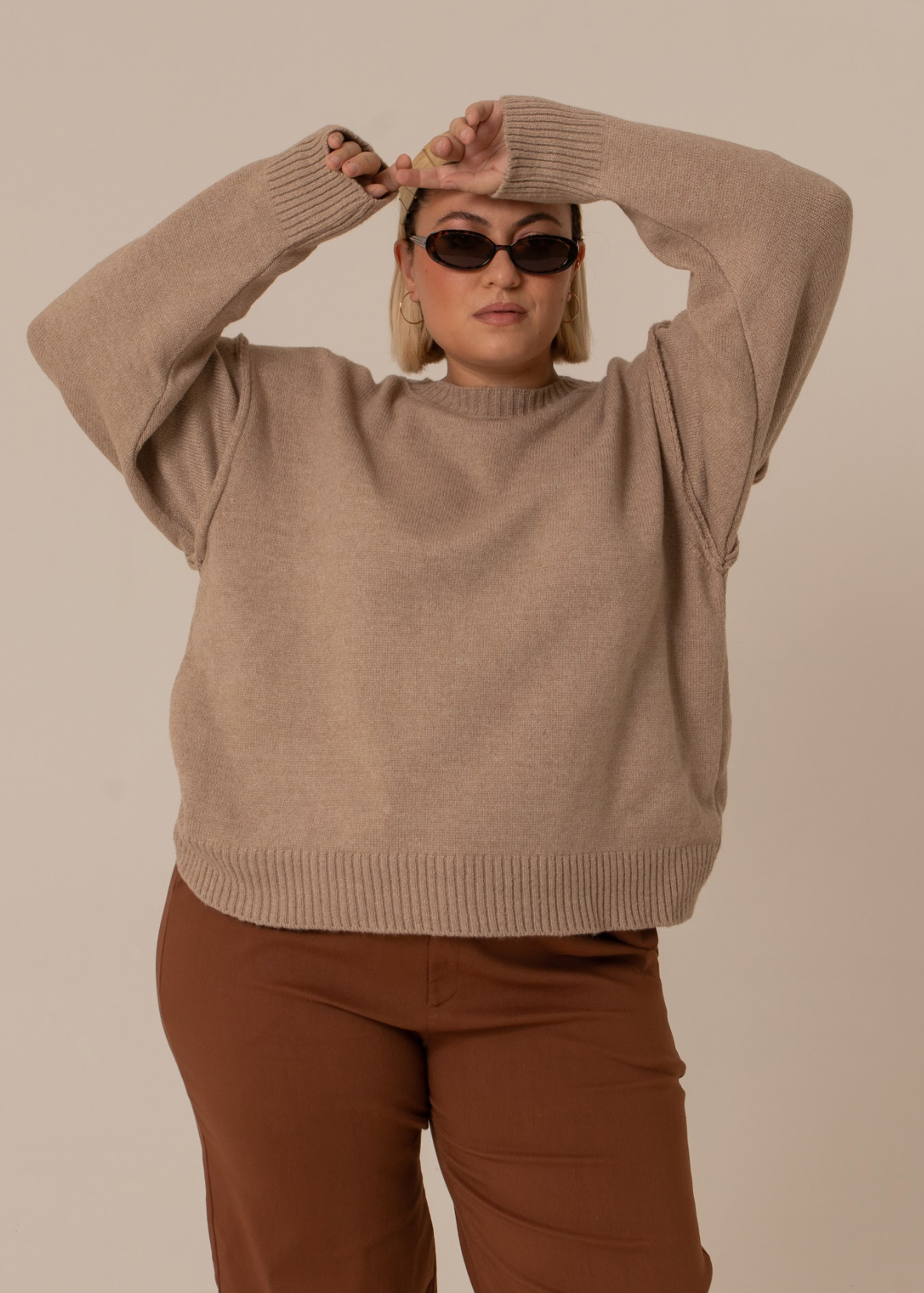 tricot oversized basics