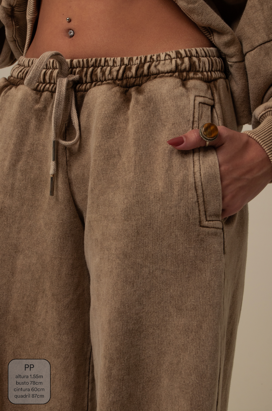 calça moletom estonado off road