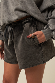 short moletom estonado off road