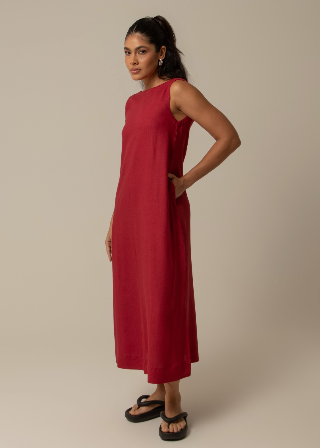 vestido sossego longo