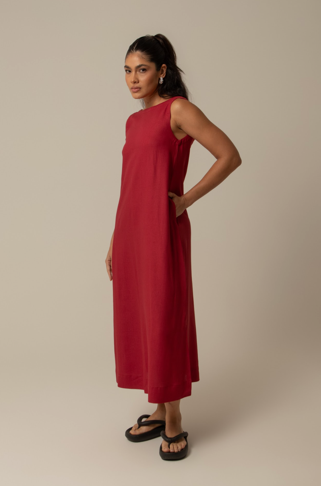 vestido sossego longo