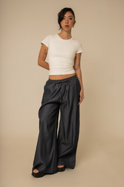 calça jeans levinha wide indigo blue