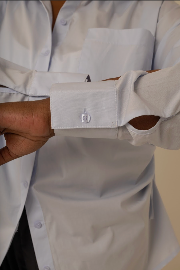 camisa laço chefa | camisa de algodão ajustável
