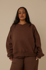 moletom oversized cozy | moletom sem capuz