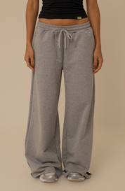 calça de moletom cozy wide | calça de moletom feminina ampla com bolsos grandes