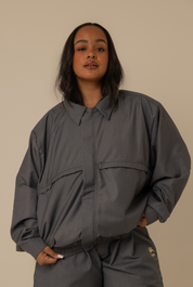 jaqueta alfaiataria lela & kappa | jaqueta alfaiataria feminina oversized