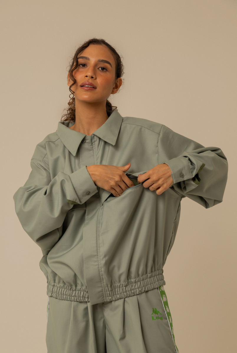 jaqueta alfaiataria lela & kappa | jaqueta alfaiataria feminina oversized