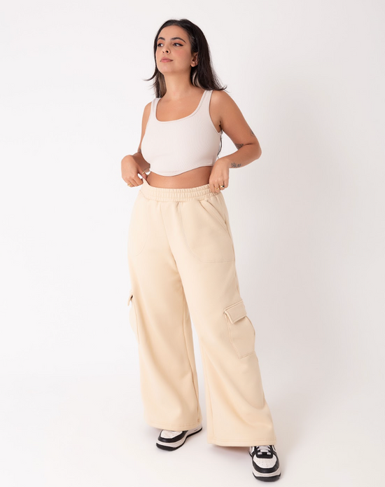 calça icônica de moletom