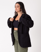 blazer de moletom abraço