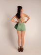 short quente | mini short cintura alta