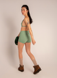 short quente | mini short cintura alta