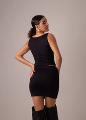 mini saia de poliamida desejo