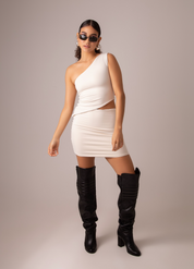 mini saia de poliamida desejo