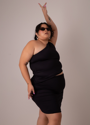 mini saia de poliamida desejo