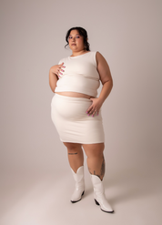 mini saia de poliamida desejo