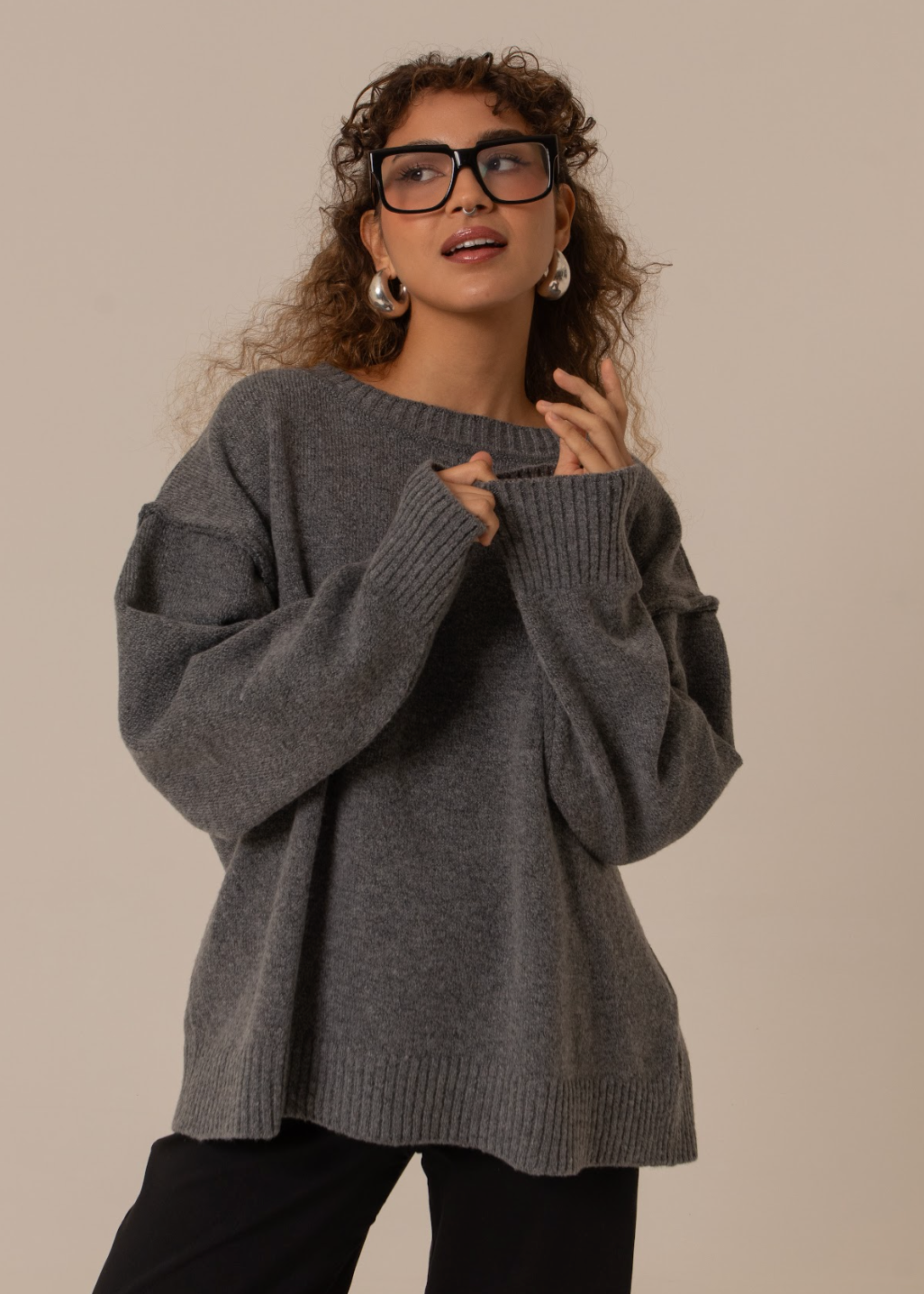 tricot oversized basics