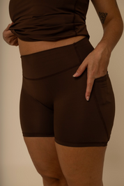 shorts biker gym babe