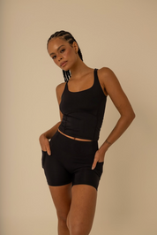 shorts biker gym babe