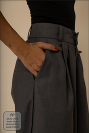 calça alfaiataria ajustável chefa