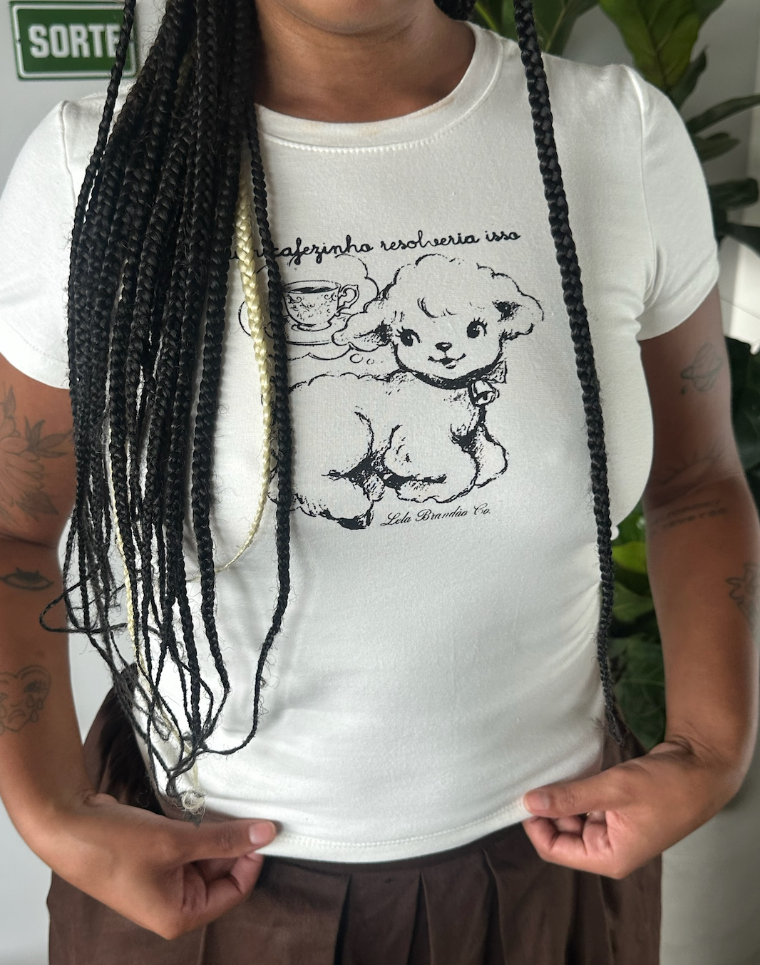 baby tee um café resolveria