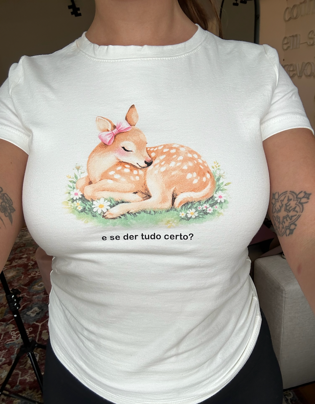 baby tee e se tudo der certo?