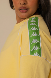 camisetão oversized com recorte lela & kappa