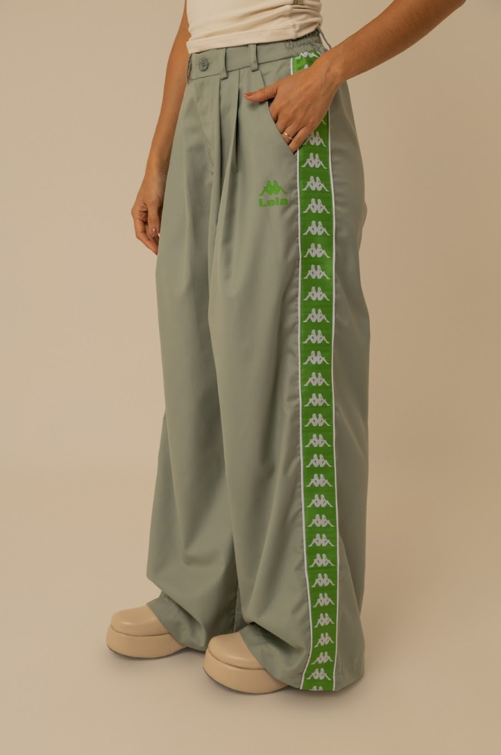 calça alfaiataria lela & kappa | calça feminina de alfaiataria wide leg