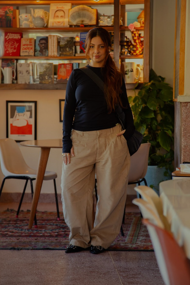 calça charme cotelê canelada algodão