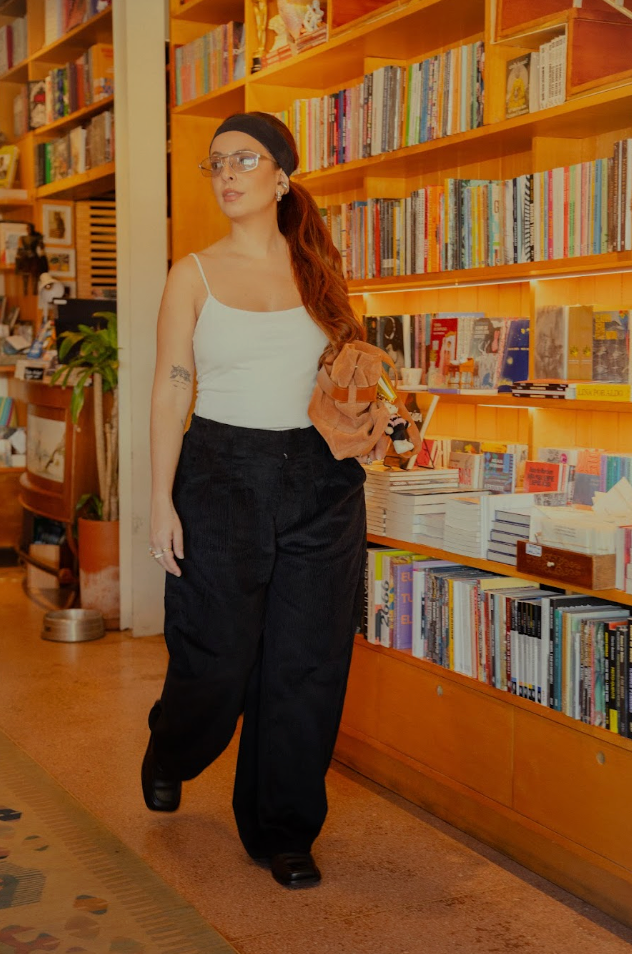 calça charme cotelê canelada algodão