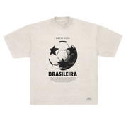 camisetão brasileira futebol lela & kappa | camiseta oversized 100% algodão