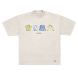 camisetão uniformes lela & kappa | camiseta oversized 100% algodão