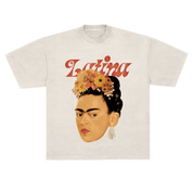 camisetão latina collab frida & lela