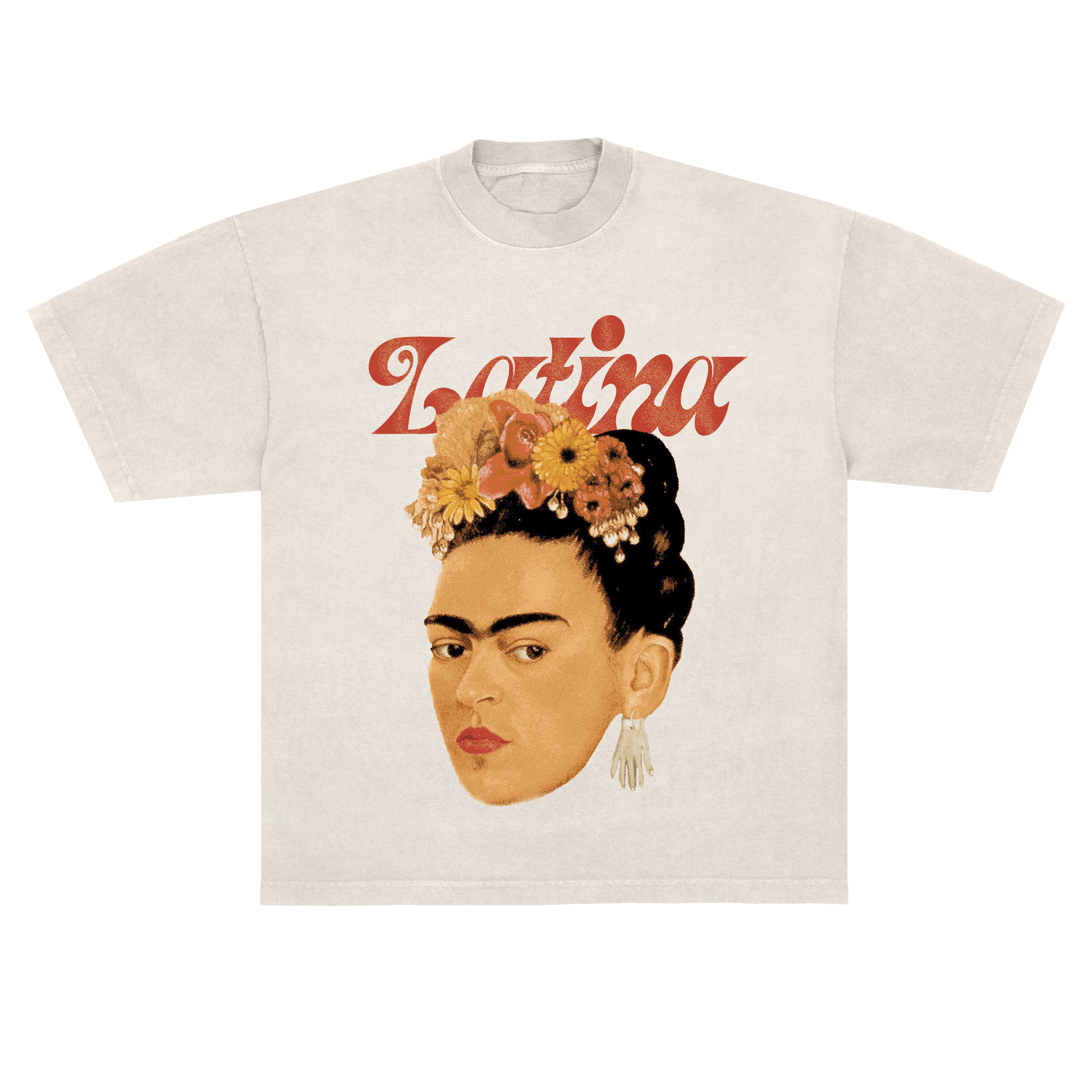 camisetão latina collab frida & lela