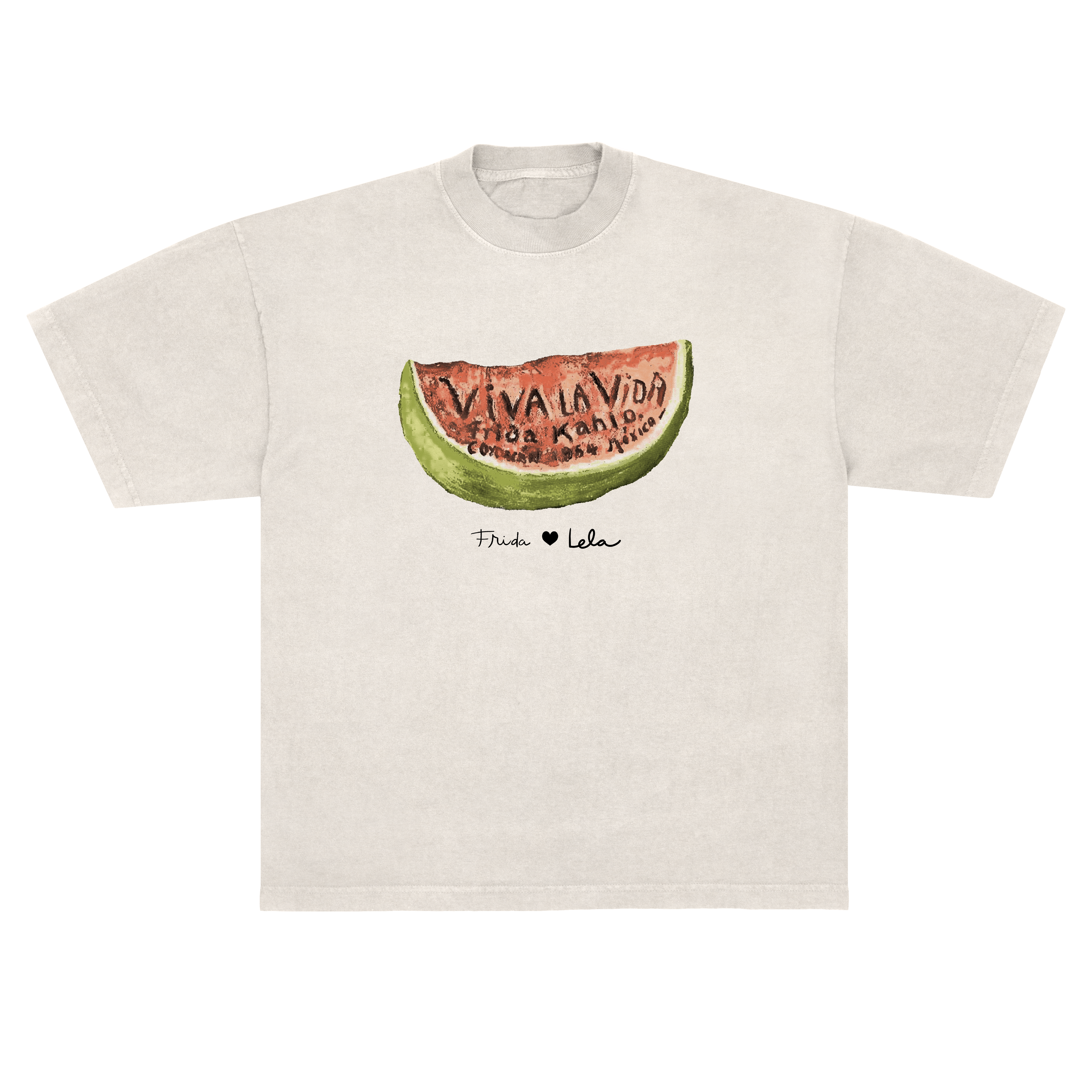 camisetão viva la vida collab frida & lela