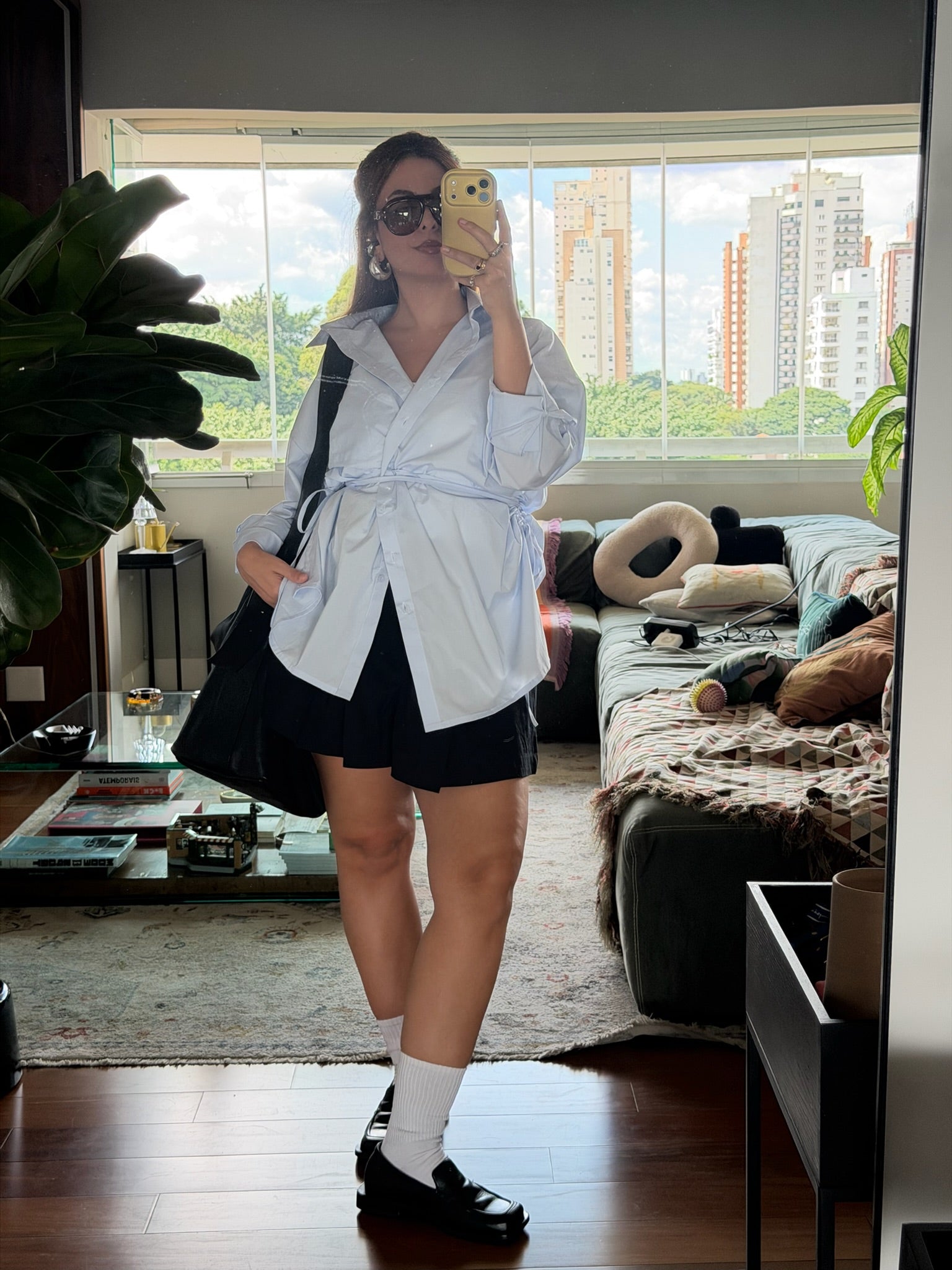 camisa laço chefa | camisa de algodão ajustável