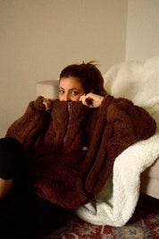 moletom gym babe peludinho cozy | moletom feminino oversized peluciado