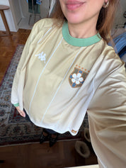 camisa jersey manga longa lela & kappa | camisa de time feminina oversized estilo vintage